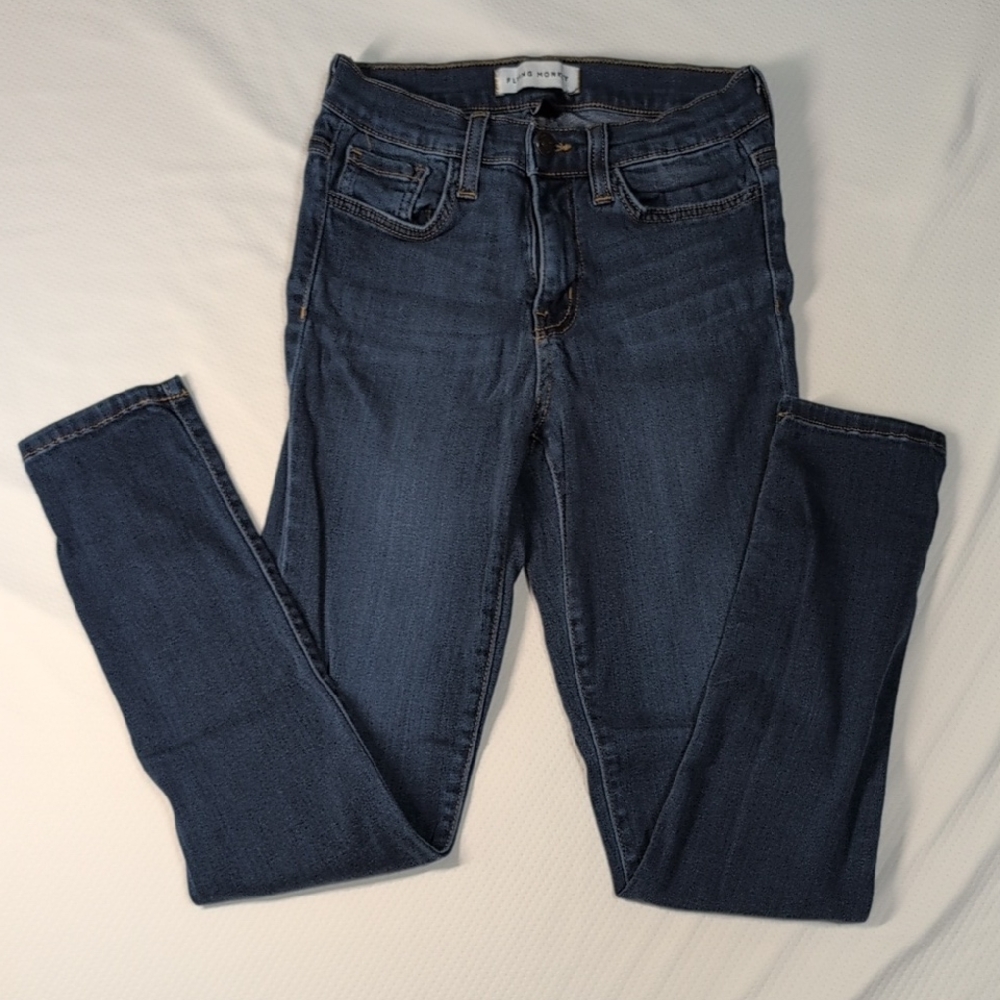 Flying Monkey Dark Blue Skinny Jeans